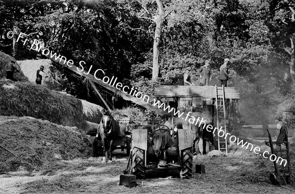 THRESHING AT ST MARY'S